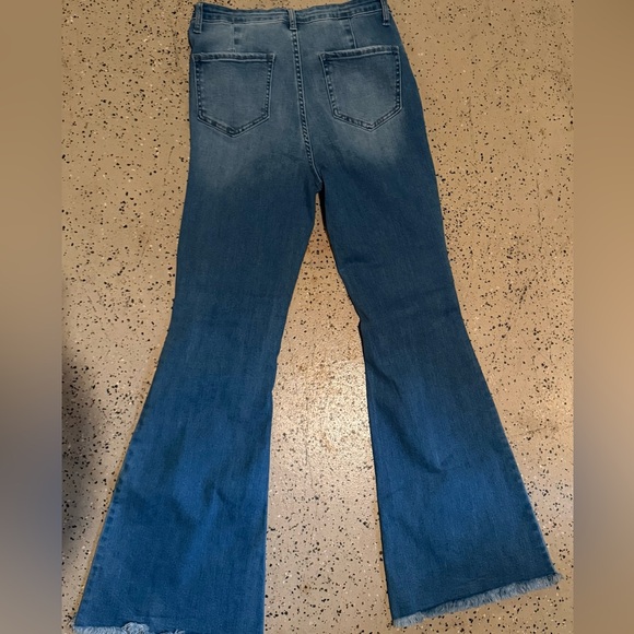 Jelly Jeans Light Wash Flare Jeans - Picture 2 of 3